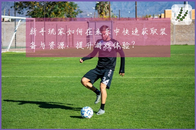 新手玩家如何在米乐中快速获取装备与资源，提升游戏体验？
